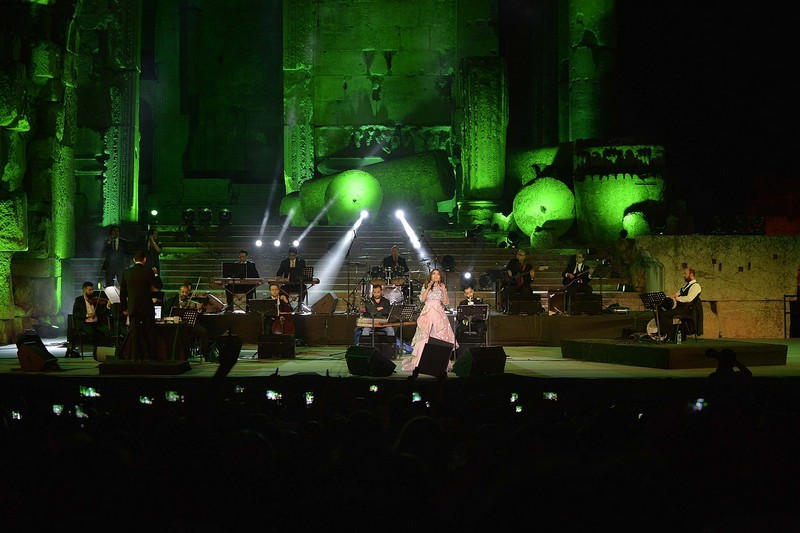 Samira Said at Baalbeck Festival